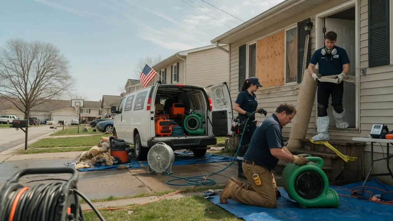 Water Damage Restoration in Heathsville, VA near me
